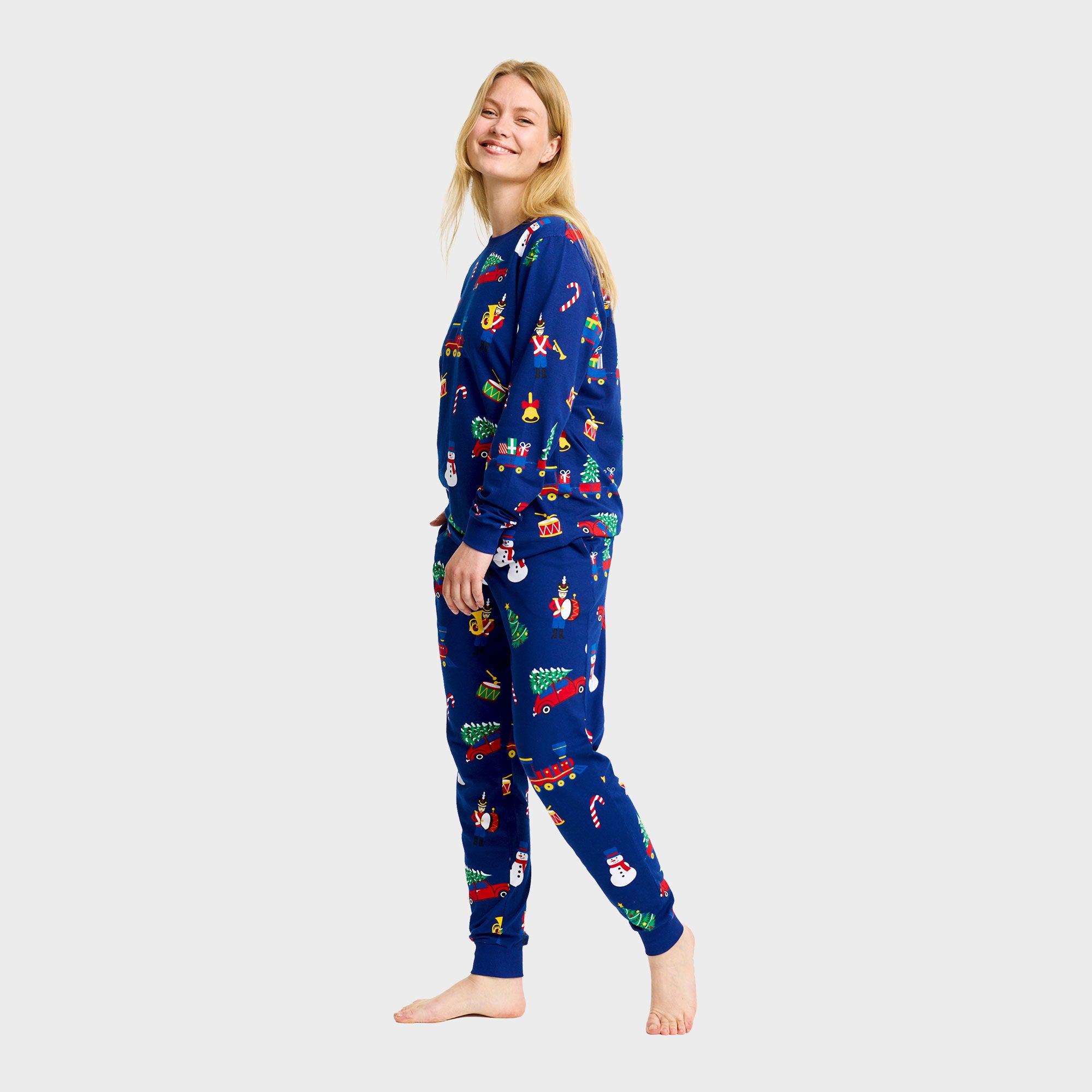 Christmas toys julepyjamas - Dame.